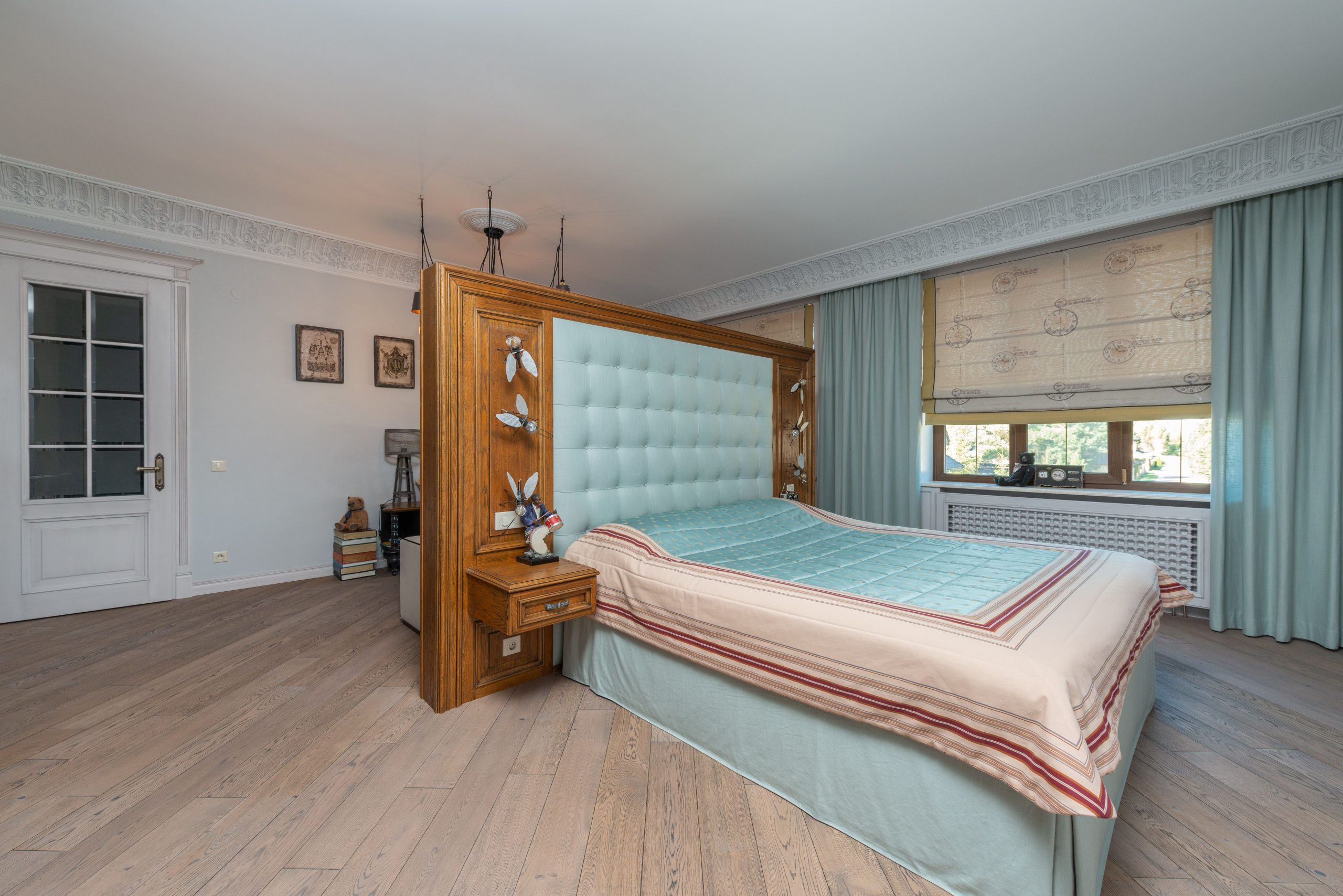 Wood-look luxury vinyl plank flooring in an open-plan Arkansas living space
